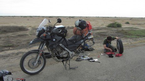 Viagens longas de moto