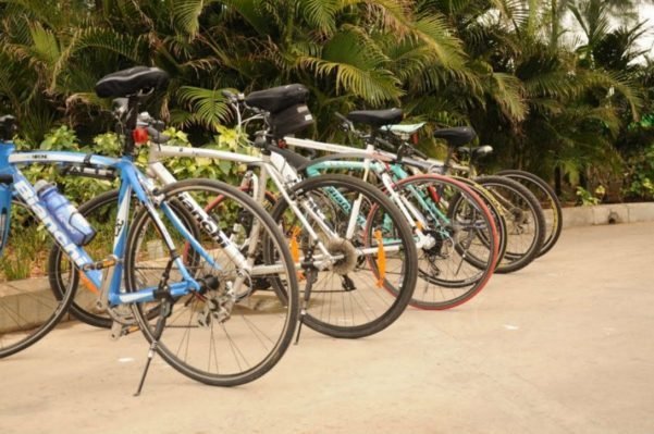 Escolhendo bicicleta