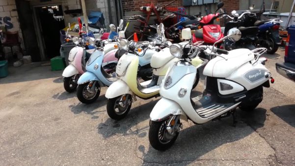 Escolhendo scooters