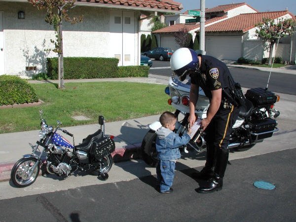Dirigindo uma moto