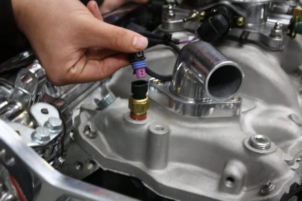 Sensor de temperatura de veículo