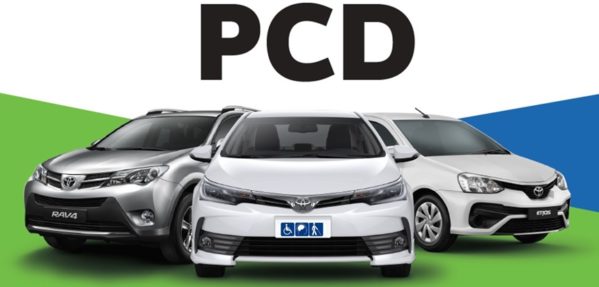 Carros com PCD