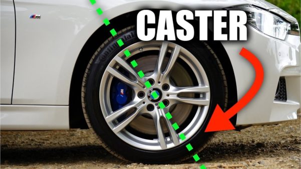 Caster do veículo