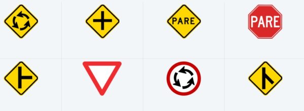 Placas de trânsito brasileiras
