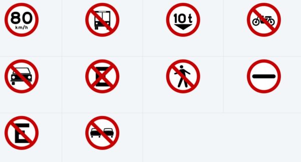 Placas de trânsito brasileiras