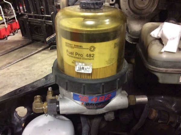 Função do filtro separador de água e diesel