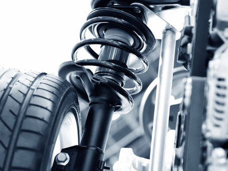 Diagnóstico de suspensão automotiva