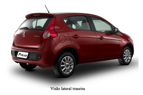 Lateral Traseira do Palio 2012